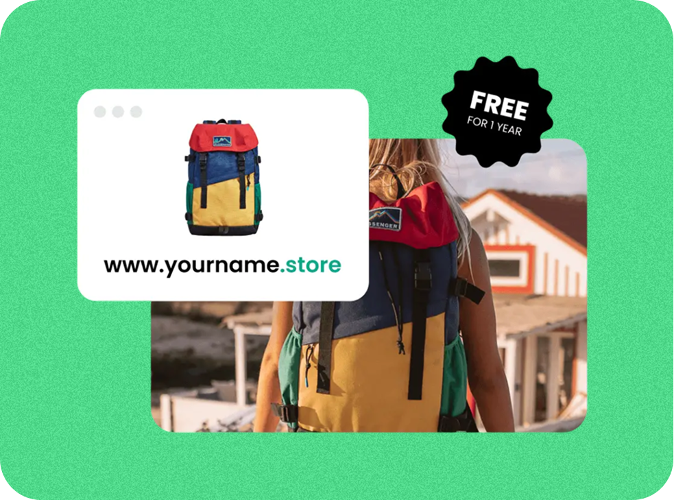 Receive .store domain for FREE